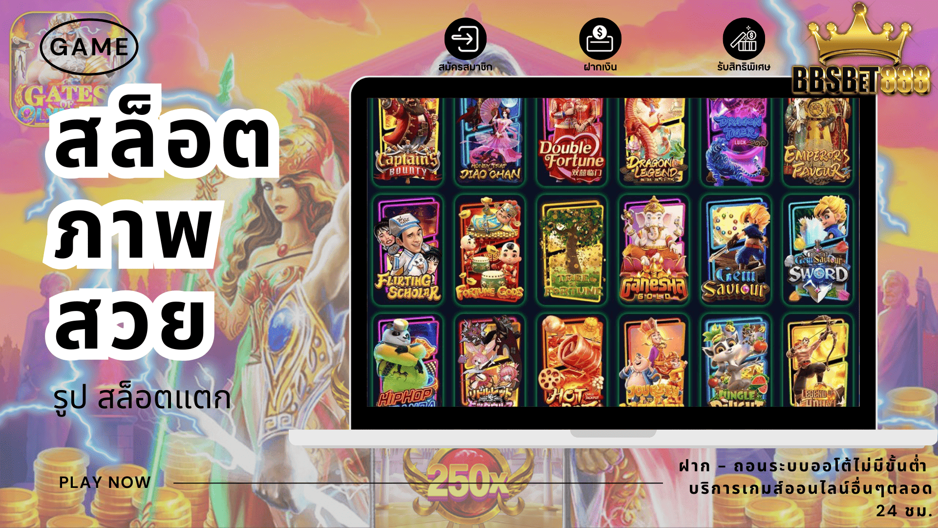 สล็อตภาพสวย สล็อต pg