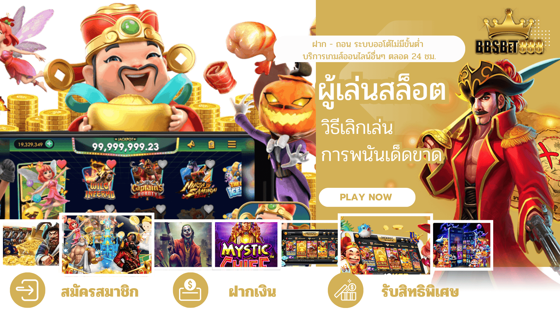 ผู้เล่นสล็อต วิธีการเล่น